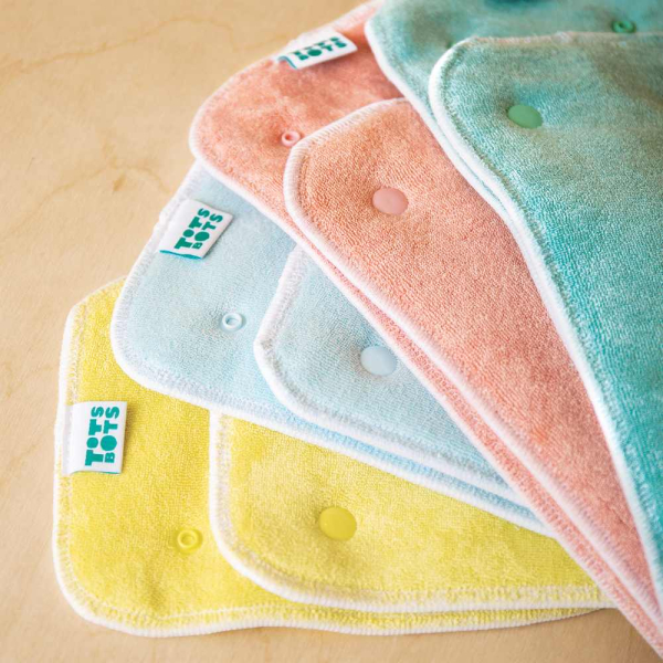 Totsbots Bamboozle Pads (Saugkern) 3-in-1, bunt